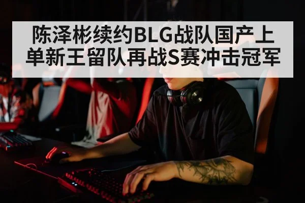 陈泽彬续约BLG战队国产上单新王留队再战S赛冲击冠军